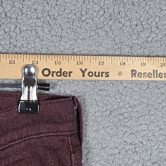 Levis Jeans Mens Size 30x32 Dark Burgundy Stretch 511 Slim Fit 5 Pocket Denim - Picture 7 of 7